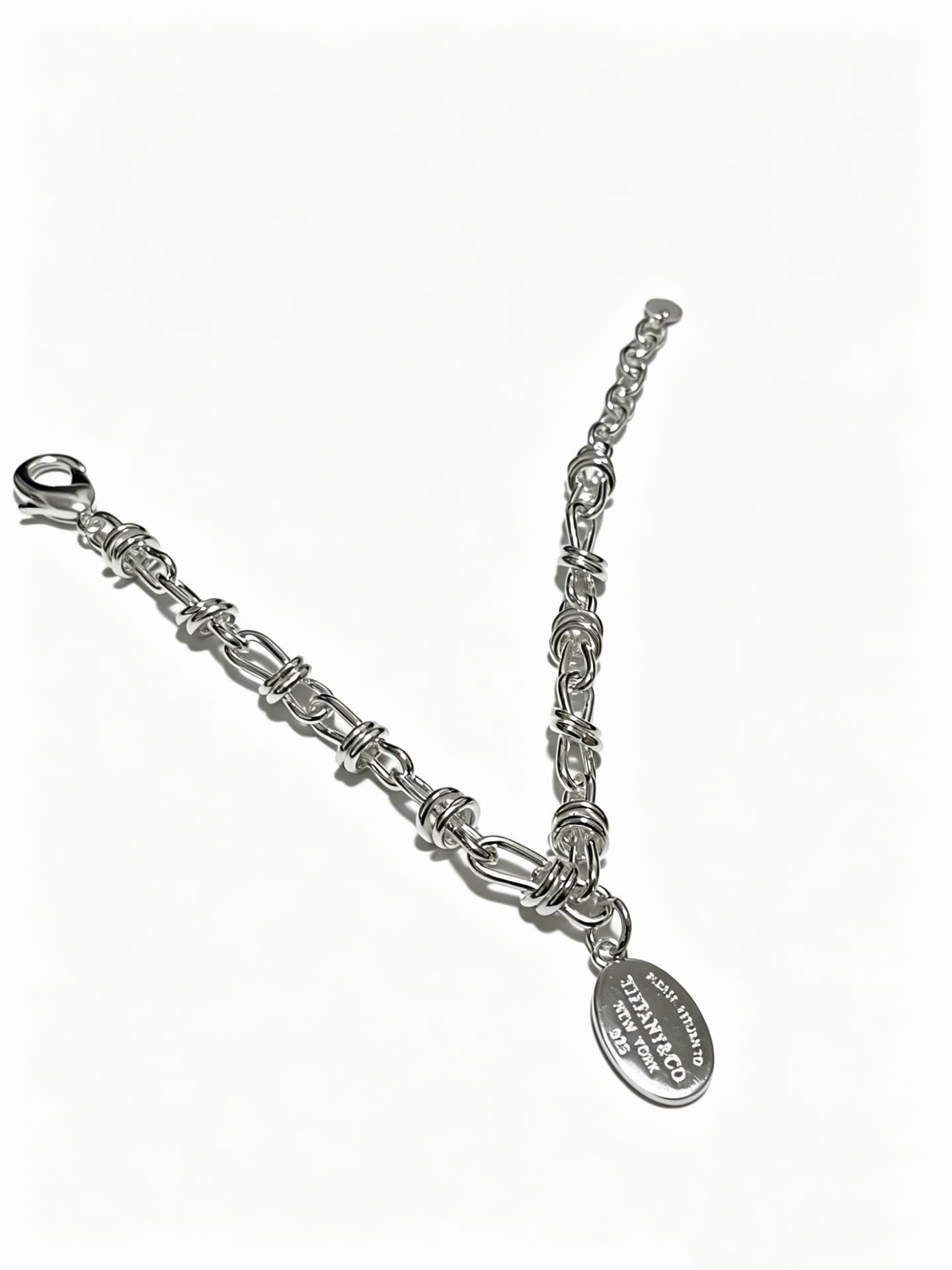 Tiffany & Co. Sterling Silver Link Bracelet